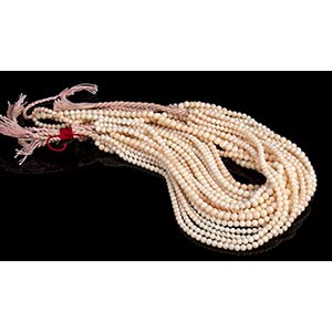 22 pink coral beads loose strands(corallium ... 
