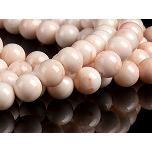 4 pink coral beads loose ... 