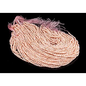 98 fili di pepite di corallo rosa (corallium ... 