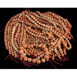 50 mushi coral beads loose strandsvarious ... 