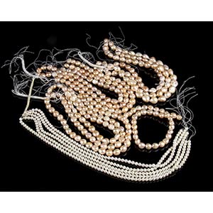 15 freshwater pearls loose strands 5 ... 