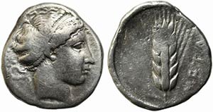 Southern Lucania, Metapontion, c. 430-400 ... 