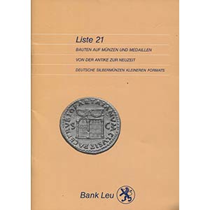 BANK LEU  AG. - Zurich, May, 1986. Liste 21. ... 