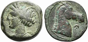 Carthaginian Domain, Sardinia, c. 264-241 ... 