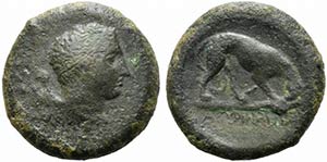 Sicily, Agyrion, 339-336 BC. Æ Hemilitron ... 