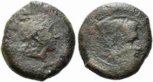 Sicily, Herbessos, 339/8-336 BC. Æ ... 