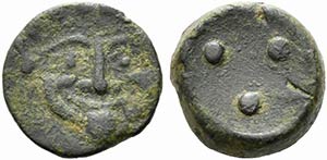 Sicily, Himera, c. 430-420 BC. Æ Tetras or ... 