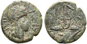 Sicily, Iaitos, c. 1st century BC. Æ (22mm, ... 