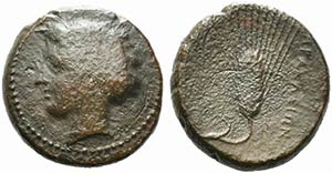 Sicily, Syracuse, c. 4th-3rd century BC. Æ ... 