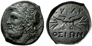 Sicily, Syracuse, c. 289-287 BC. Æ (19.5mm, ... 