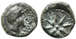 Sicily, Tyndaris, early 2nd century BC. Æ ... 