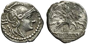 Anonymous, Rome, 211-208 BC. AR Sestertius ... 