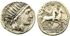 Man. Aquillius, Rome, 109-108 BC. AR ... 