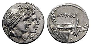 Mn. Fonteius, Rome, 108-107 BC. AR Denarius ... 