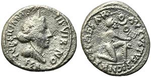 Augustus (27 BC-AD 14). AR Denarius (20.5mm, ... 