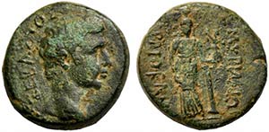 Augustus (27 BC-AD 14). Ionia, Smyrna. Æ ... 