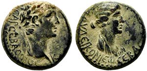Claudius with Agrippina Junior (41-54). ... 