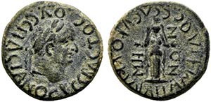 Vespasian (69-79). Caria, Cidramus. Æ ... 