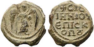 Byzantine Pb Seal, Sisinnios Bishop, c. ... 