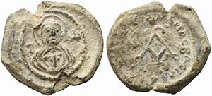 Byzantine Pb Seal, c. 6th-9th century (28mm, ... 
