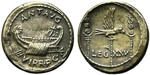 Mark Antony, Patrae(?), Autumn 32-spring 31 ... 