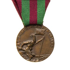 ITALY, KINGDOMA BRONZE MEDAL OF LXIX ... 