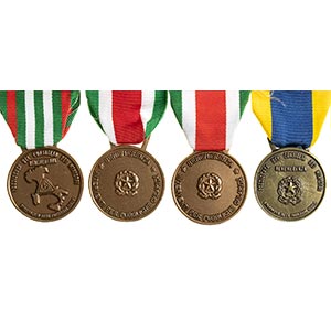 ITALY, REPUBLICLOT OF FOUR MEDALS ... 