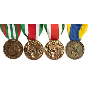 ITALY, REPUBLICLOT OF FOUR MEDALS FOR ... 