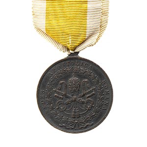 VATICANMEDAL FOR THE DEFENDERS OF ... 