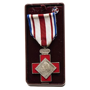 LUXEMBOURGMEDAL OF THE RED CROSSSILVER, 38 ... 