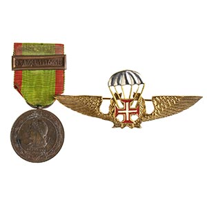 PORTUGAL1916 CAMPAIGN MEDAL AND POST WW2 ... 