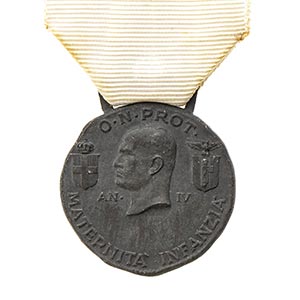 ITALY, KINGDOMMEDAL OF THE NATIONAL WORK OF ... 
