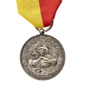 ITALY, KINGDOMMEDAL OF MESSINA’S ... 