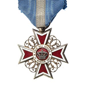 ROMANIAORDER OF THE CROWN, KNIGHTGILT ... 