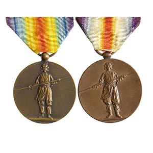 JAPANINTERALLIED MEDAL OF VICTORYBRONZE, ... 
