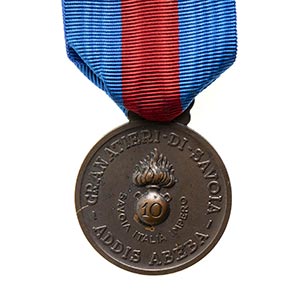 ITALY, KINGDOMMEDAL OF THE GRANATIERS OF ... 