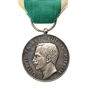 ITALY, KINGDOMSILVER MEDAL OF MERIT OF THE ... 