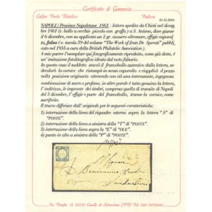 1861, Lettera da Chieti per ... 