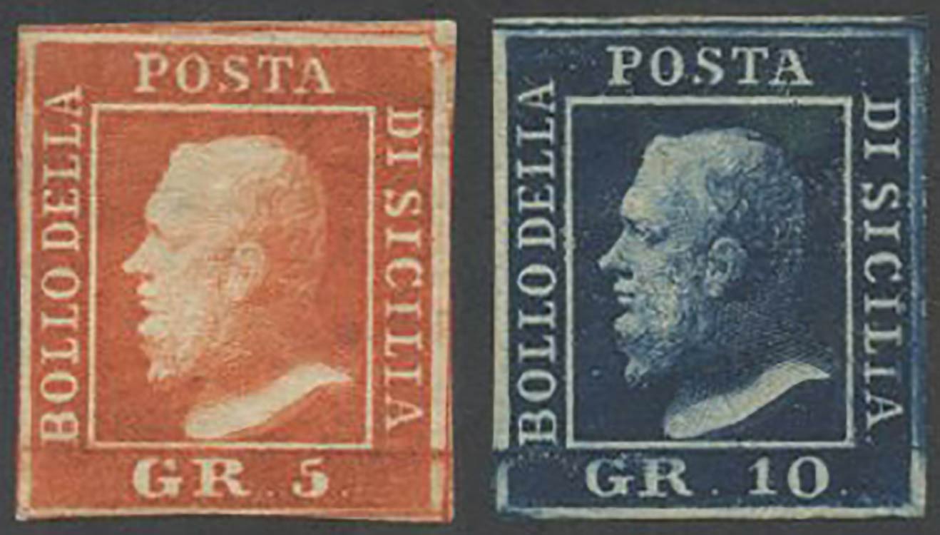 1859, N.11a (Golinelli, A.Diena) e N.12 ... 