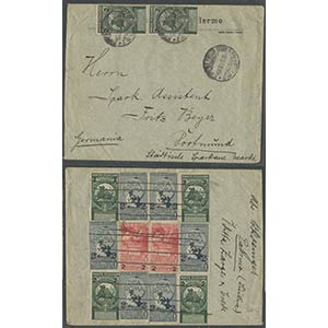 8.9.1913, Lettera da Palermo per la Germania ... 