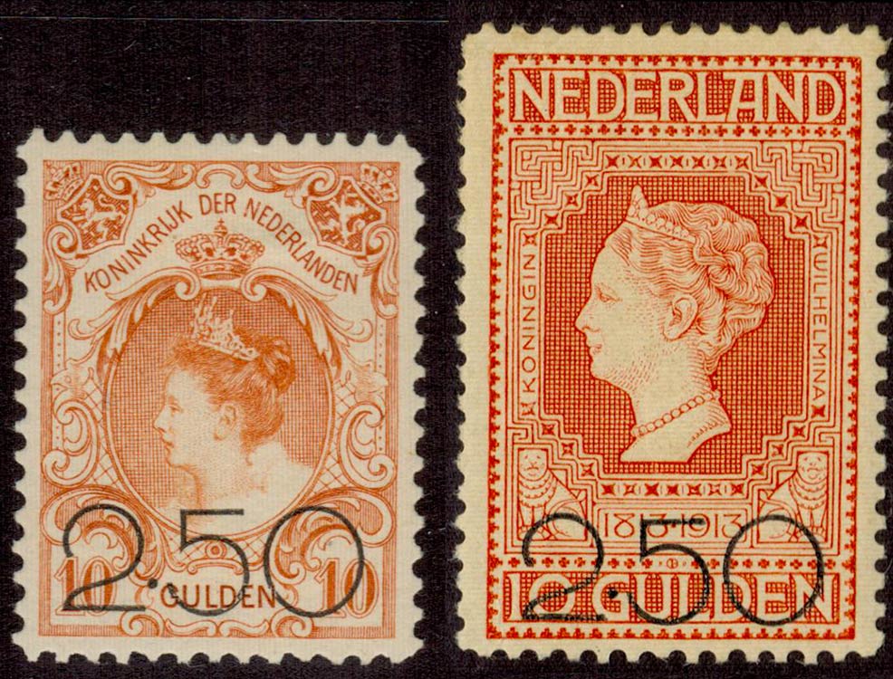 1920, N.96/97 nuovi con gomma, linguellati.