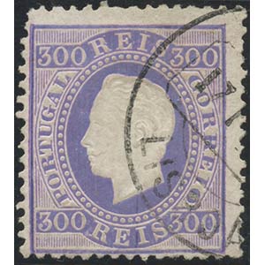 1870, 300r. N.49A, usato.