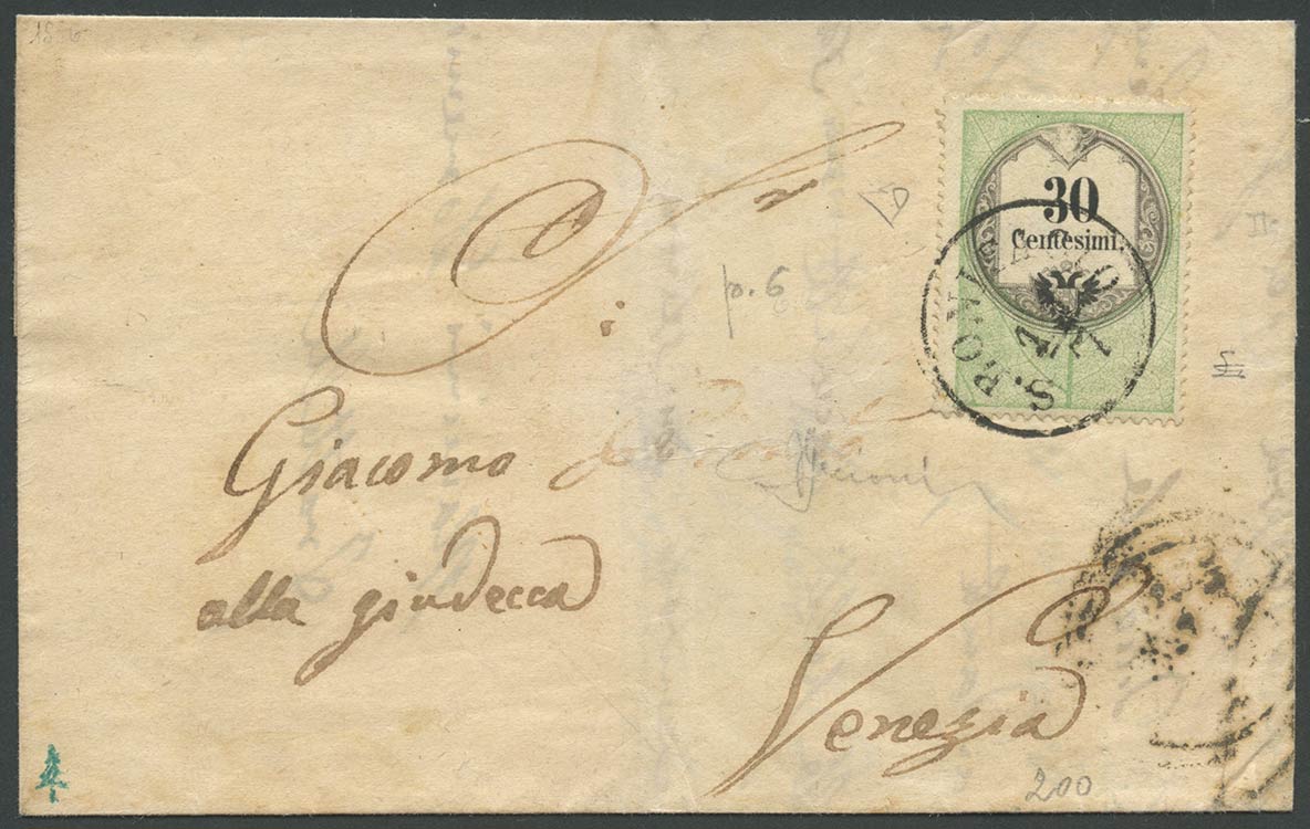 Lettera da S.Bonifacio per Venezia ... 