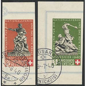 1940, N.349/A e 352/A, usati (A+) (305)