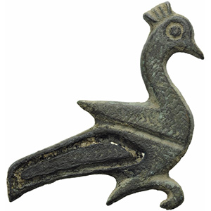 Fibula in bronzo in forma di colomba IV - V ... 