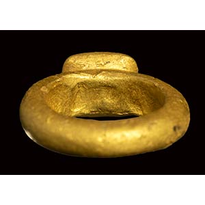 A byzantine gold marriage ring. ... 