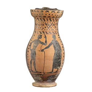 ETRUSCAN BLACK-FIGURE OLPE Attributable to ... 