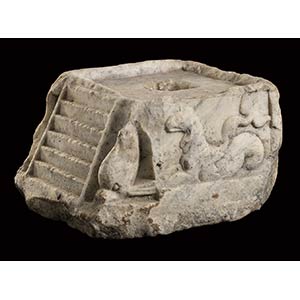 ROMAN MARBLE MODEL OF A TEMPLE PODIUM 2nd - ... 
