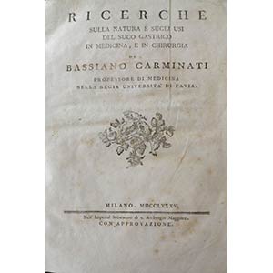 BASSIANO CARMINATI (1750-1830)Ricerche sulla ... 