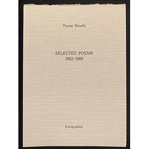 THOMAS KINSELLASelected poems ... 